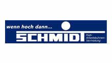 Schmidt Hub-Arbeitsbühnen-Vermietung